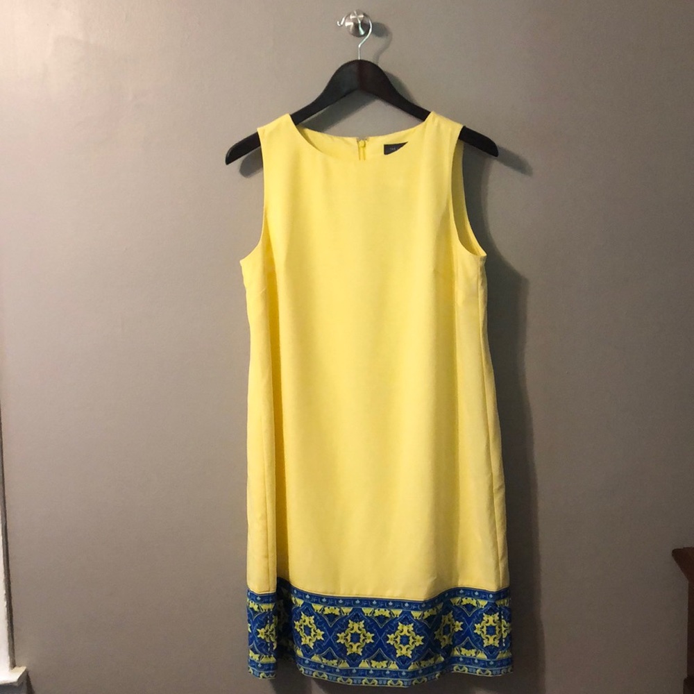 Aline Dress with Border